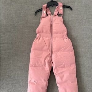 Pink Kids Overalls